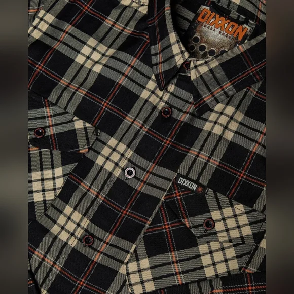 NWT Men's Dixxon x Whitechapel Hymns in Dissonance Flannel Shirt RARE - Picture 2 of 7